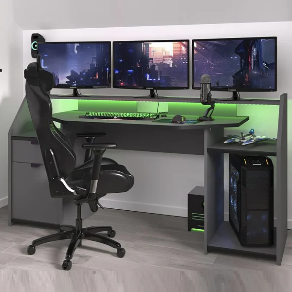 Spacious Gaming Desk